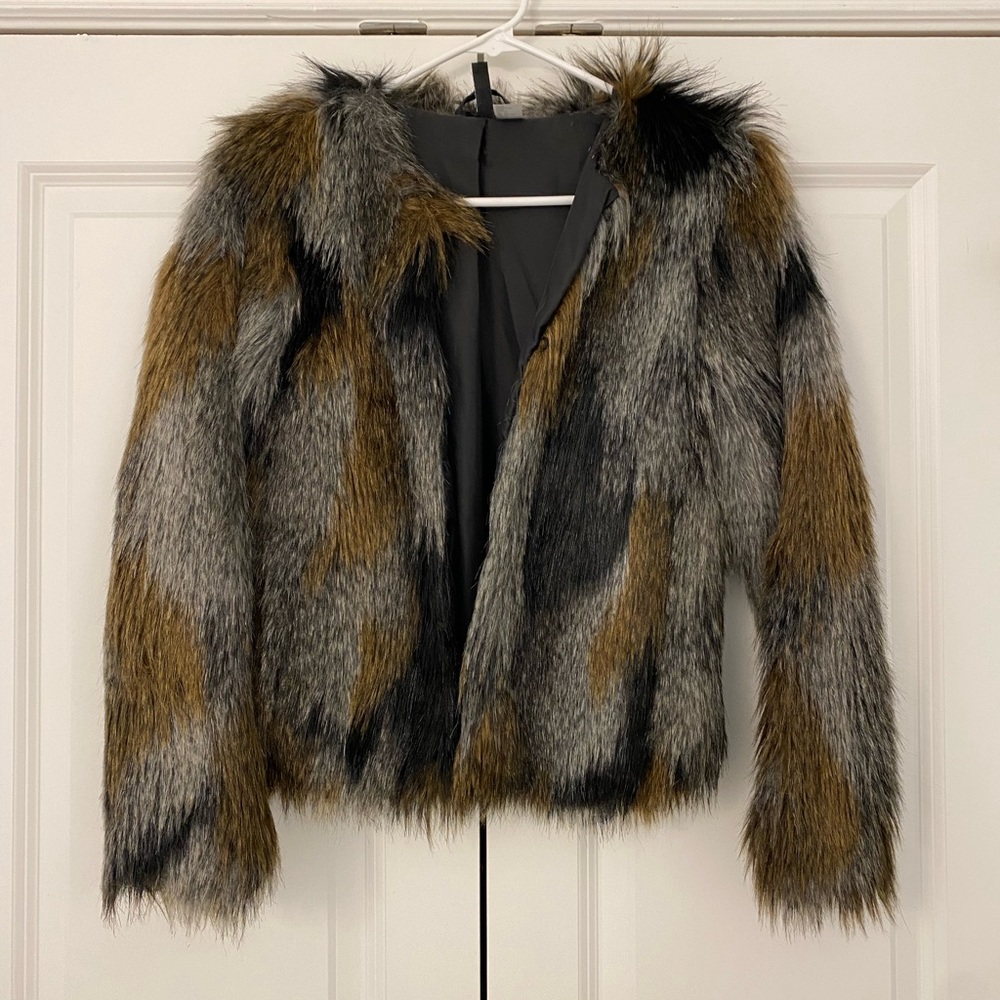 Faux Fur Jacket
